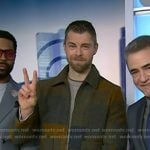 Luke Mitchell’s check patch pocket jacket on Today