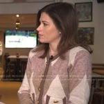 Chloe’s agryle cardigan jacket on Today