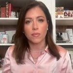 Chloe’s pink silk blouse on Today