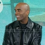 Chris Witherspoon’s black leather jacket on Today