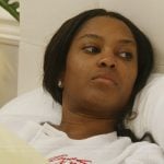 Ciara’s white embroidered henley top on Summer House