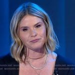 Jenna’s clover pentant necklace on Today