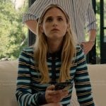 Cora’s striped cardigan on Imperfect Women