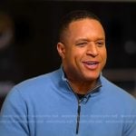 Craig’s blue quarter-zip sweater on Today
