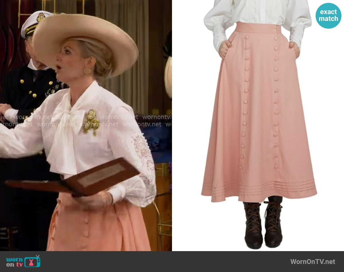 Daizbella Renaissance Skirt worn by Gemma (Beth Behrs) on The Neighborhood