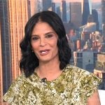 Darlene’s yellow floral print dress on Today