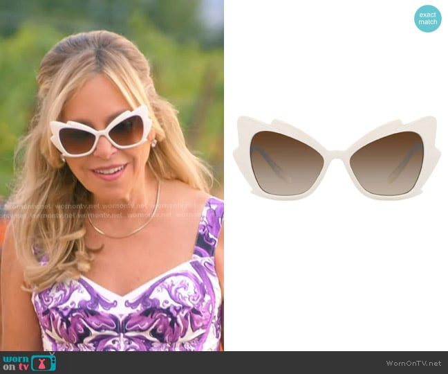Dolce & Gabbana DG 6166 Sunglasses worn by Sutton Stracke on The Real Housewives of Beverly Hills