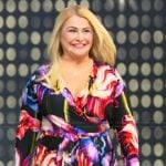 Dyhalma’s floral print jumpsuit on Tamron Hall Show