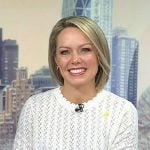 Dylan’s white pointelle top on Today