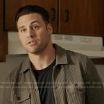 Eddie’s green waffle shirt on 9-1-1