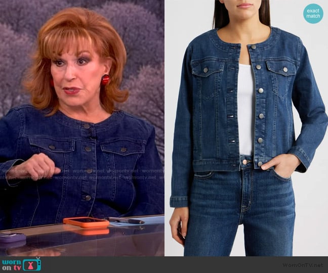 Joy’s denim jacket on The View
