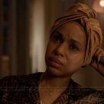 Eleanor’s brown fendi logo pajamas on Imperfect Women