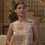 Electra’s floral pajamas on The Bold and the Beautiful