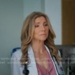 Elliot’s pink ruffled blouse on Scrubs