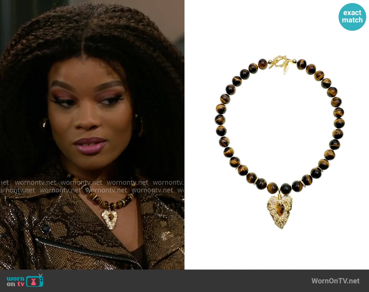 Eva’s necklace on Beyond the Gates