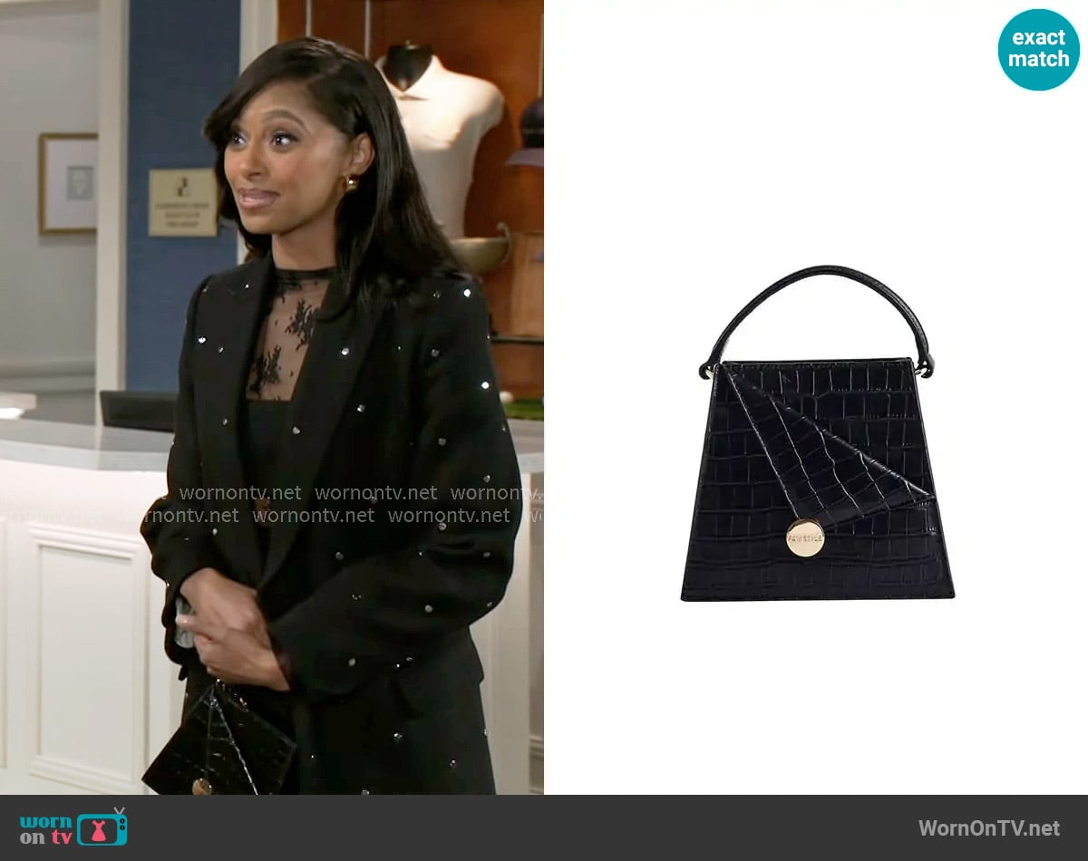 F&W Style Kandi Bag worn by Kat Richardson (Colby Muhammad) on Beyond the Gates