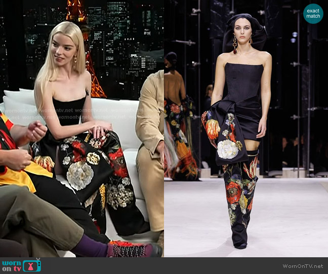 Givenchy Fall Winter 2026 Collection worn by Anya Taylor-Joy on Today