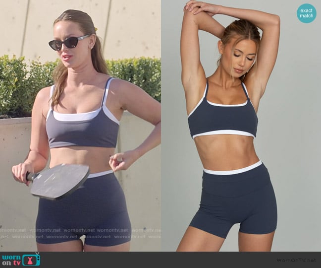 Mikayla’s gray biker shorts on SLOMW