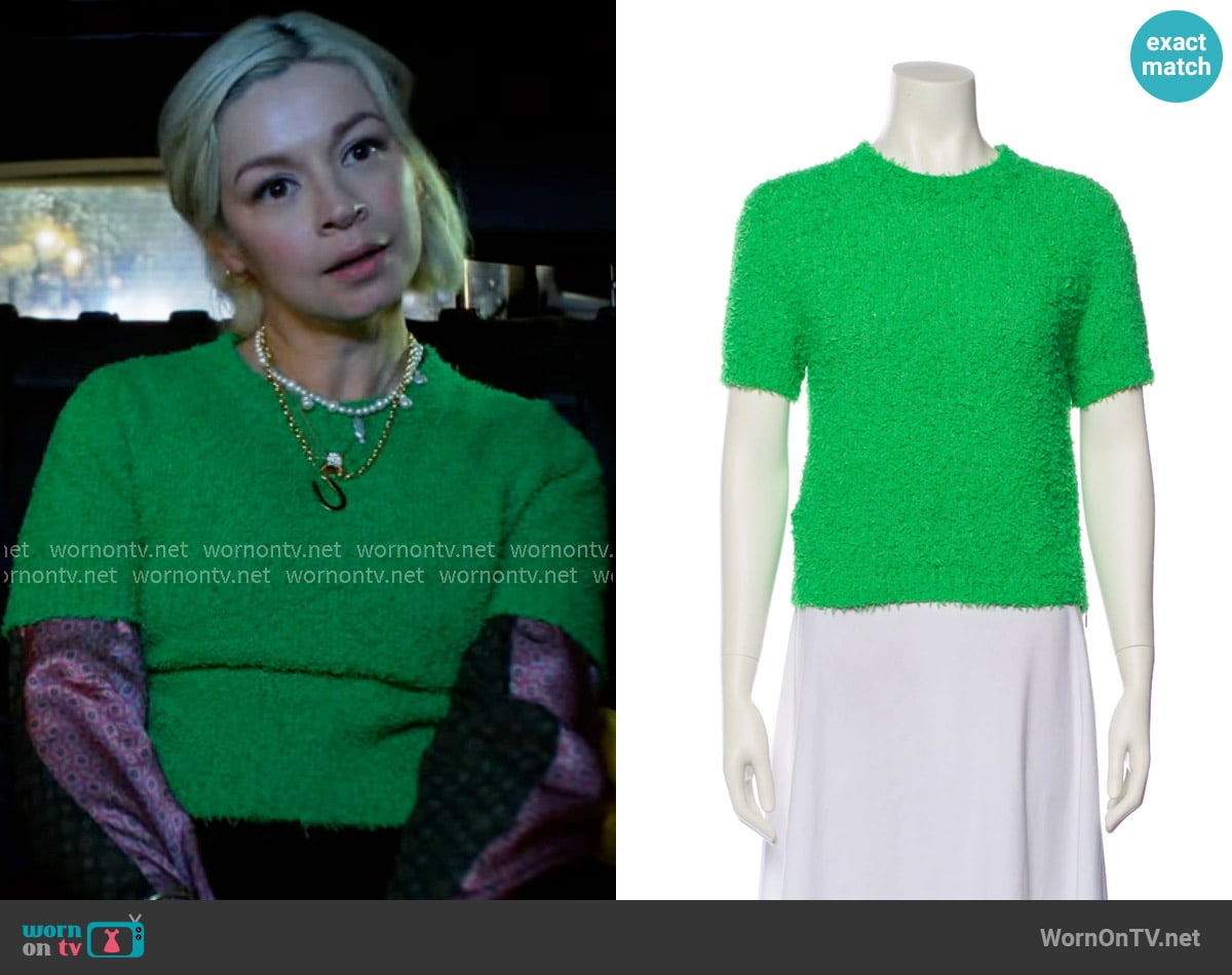 Gucci 2020 Short Sleeve Crewneck T-Shirt worn by Ava Green (Julia Chan) on Will Trent