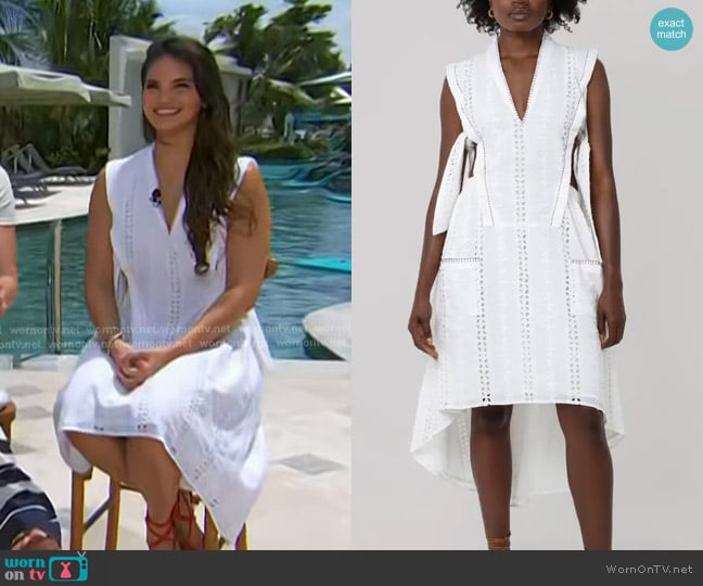 Haveli Seya Shifli Dress worn by Mina Robertson on Today