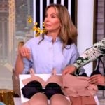 Heidi Zak’s blue dress on The View