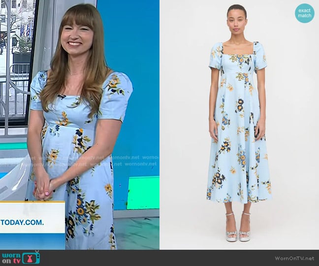 Hill House Home The Matilda Dress worn by Lauren Phillips on Today