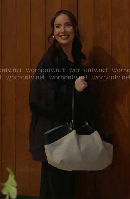 Ivy’s large tote bag on The Bold and the Beautiful