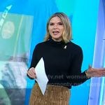 Jenna’s brown print skirt on Today