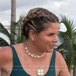 Jenna’s clover pentant necklace on Today