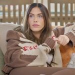 Jessi’s brown cardigan on The Secret Lives of Mormon Wives