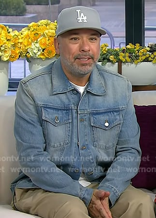 Jo Koy's denim jacket on Today