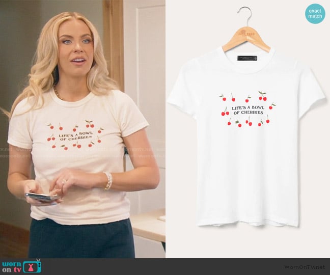 Junk Food Clothing Life's a Bowl of Cherries worn by Mayci Neeley on The Secret Lives of Mormon Wives