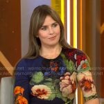 Kat Rosenfield's floral dress on CBS Mornings