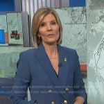 Kate’s blue double breasted blazer on NBC News Daily