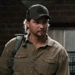 Kayce's brown button down shirt on Marshals