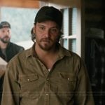 Kayce’s brown button down shirt on Marshals