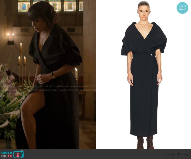 Khaite Truman Dress worn by Eleanor (Kerry Washington) on Imperfect Women