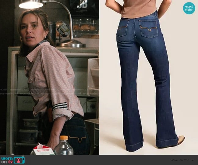 Kimes Ranch Jennifer Dark Wash Denim Jeans worn by Belle Skinner (Arielle Kebbel) on Marshals