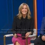 Lara’s black slingback pumps on Good Morning America