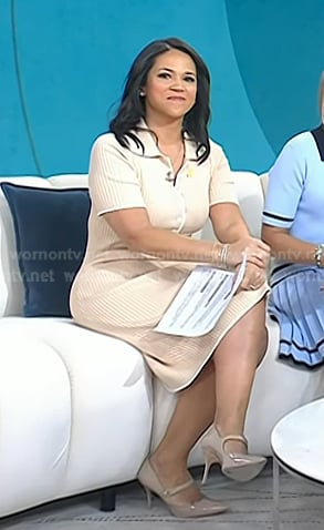 Laura’s beige mary jane pumps on Today