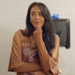 Litia’s layered graphic tee on The Secret Lives of Mormon Wives