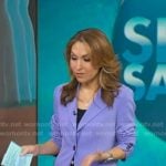 Lori’s lilac blazer on Good Morning America
