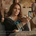 Maddie’s black hooded blazer on 9-1-1