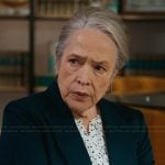 Madeline’s white spotted blouse on Matlock