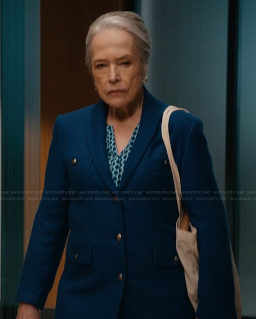 Madeline's blue jacket on Matlock