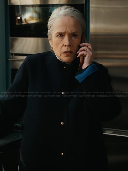 Madeline's navy coat on Matlock