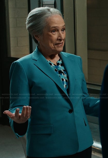 Madeline's turquoise blazer on Matlock