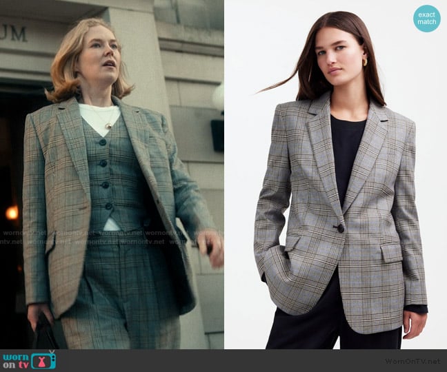 Madewell The Kline Blazer worn by Kay Scarpetta (Nicole Kidman) on Scarpetta