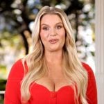 Madison’s red sweetheart confessional dress on Southern Charm