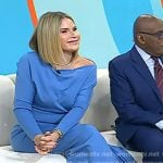 Jenna’s white buckle slingback pumps on Today